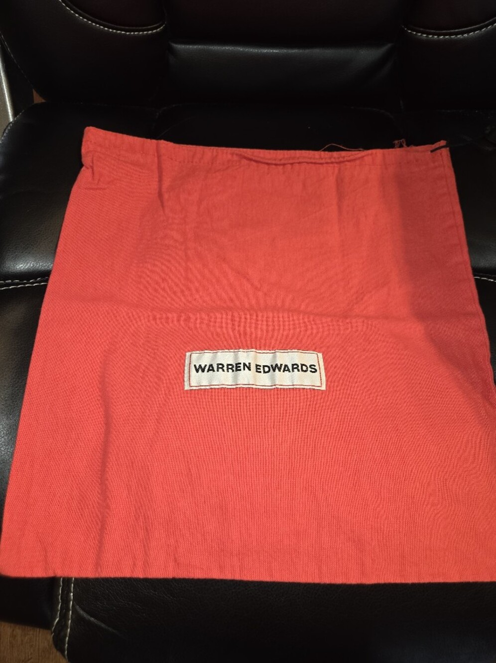 Warren Edwards Red Dustbag - Picture 1 of 1